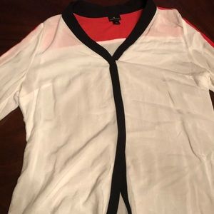 Worthington color block button down